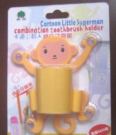 牛奶爸牛奶妈等大力士牙刷架 卫浴与母婴用品的跨界爆款